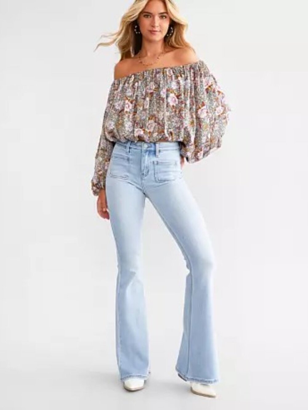 KanCan High Rise Flare Jeans